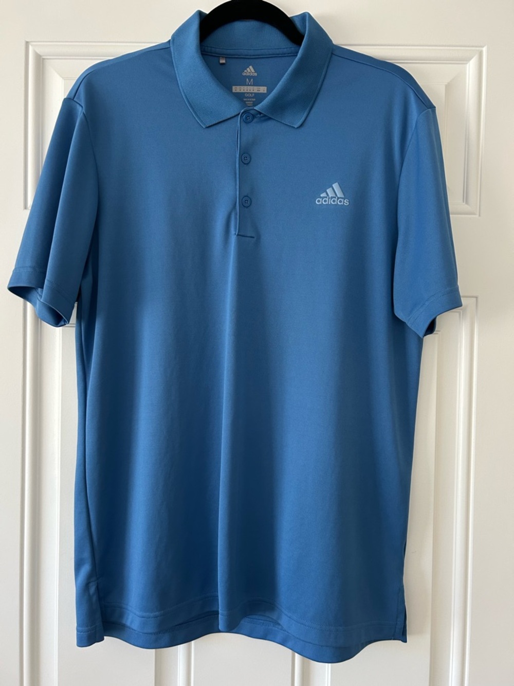 adidas Men’s Light Blue Golf Polo